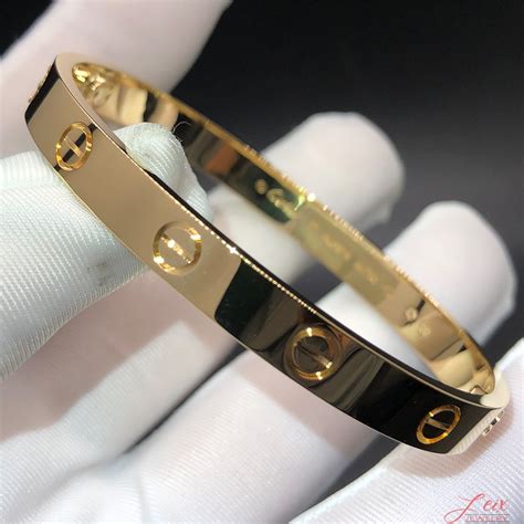 cartier love bracelet solid gold